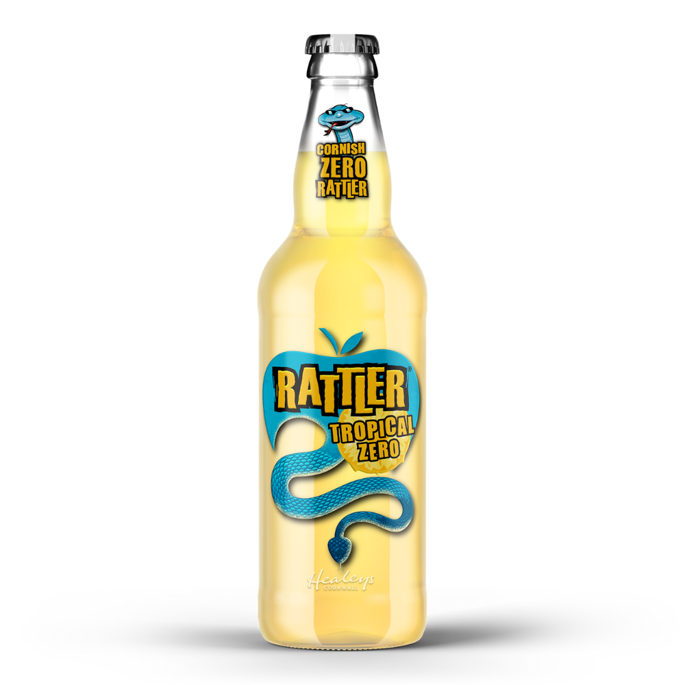 Rattler Zero Tropical Cyder 0.0% ABV 500ml