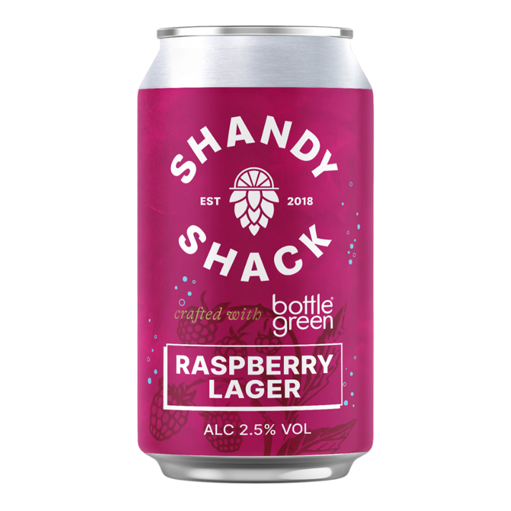 Shandy Shack Raspberry Lager - Lower Alcohol Lager