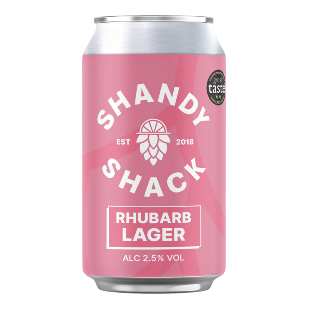 Shandy Shack Rhubarb Lager - Lower Alcohol Lager