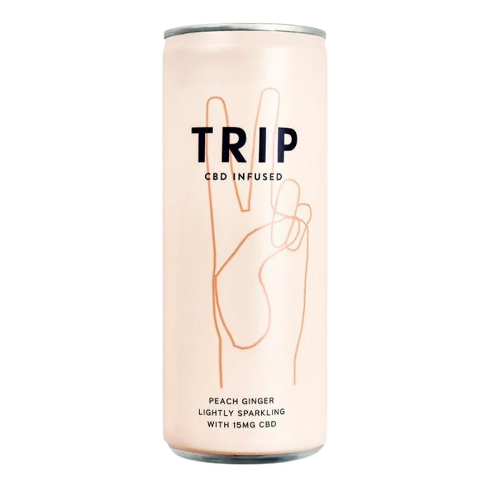 Trip Peach Ginger - Alcohol Free CBD Infused Drink