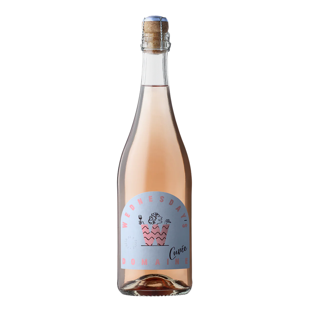 Wednesday's Domaine Rosé Cuvée - Non Alcoholic Sparkling Rosé Wine