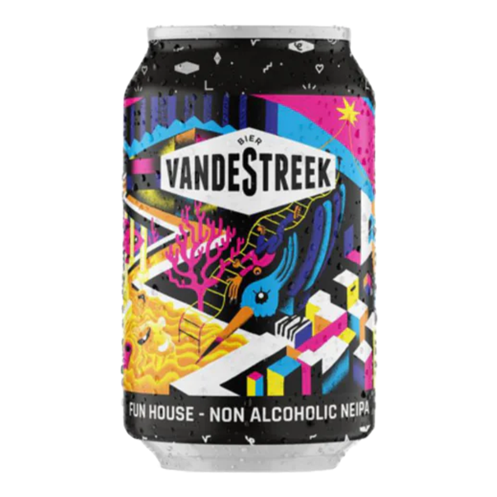 VandeStreek Fun House - Non Alcoholic New England IPA - Dry Drinker