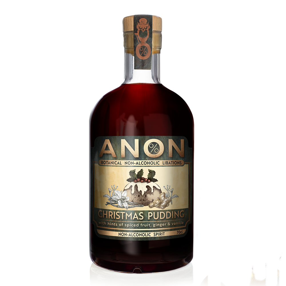 Anon Christmas Pudding - Festive Non Alcoholic Spirit