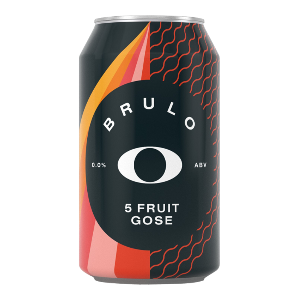 Brulo 5 Fruit Gose - Alcohol Free Fruit Beer