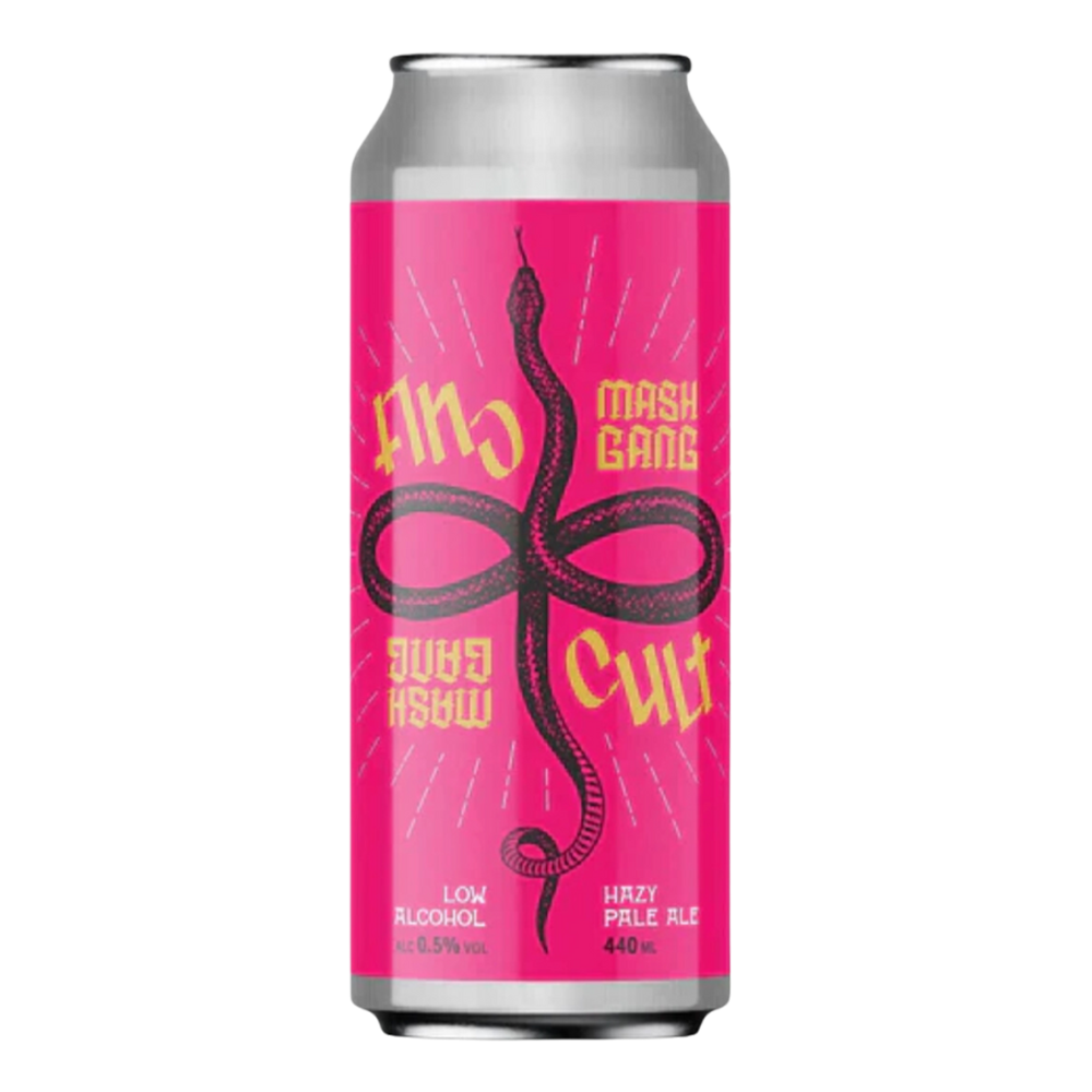 Mash Gang Cult Hazy Pale Ale alcohol free