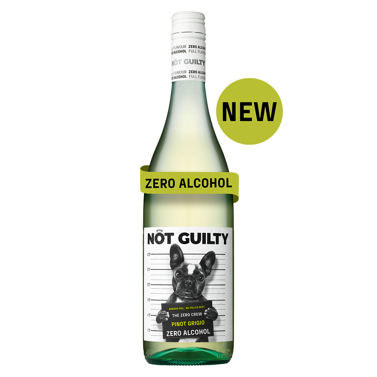 Not Guilty Alcohol Free Pinot Grigio | Non Alcoholic White Wine