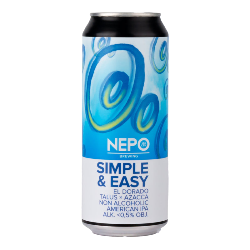 Nepo SIMPLE & EASY 0.5% – Alcohol Free Polish Pale Ale 500ml