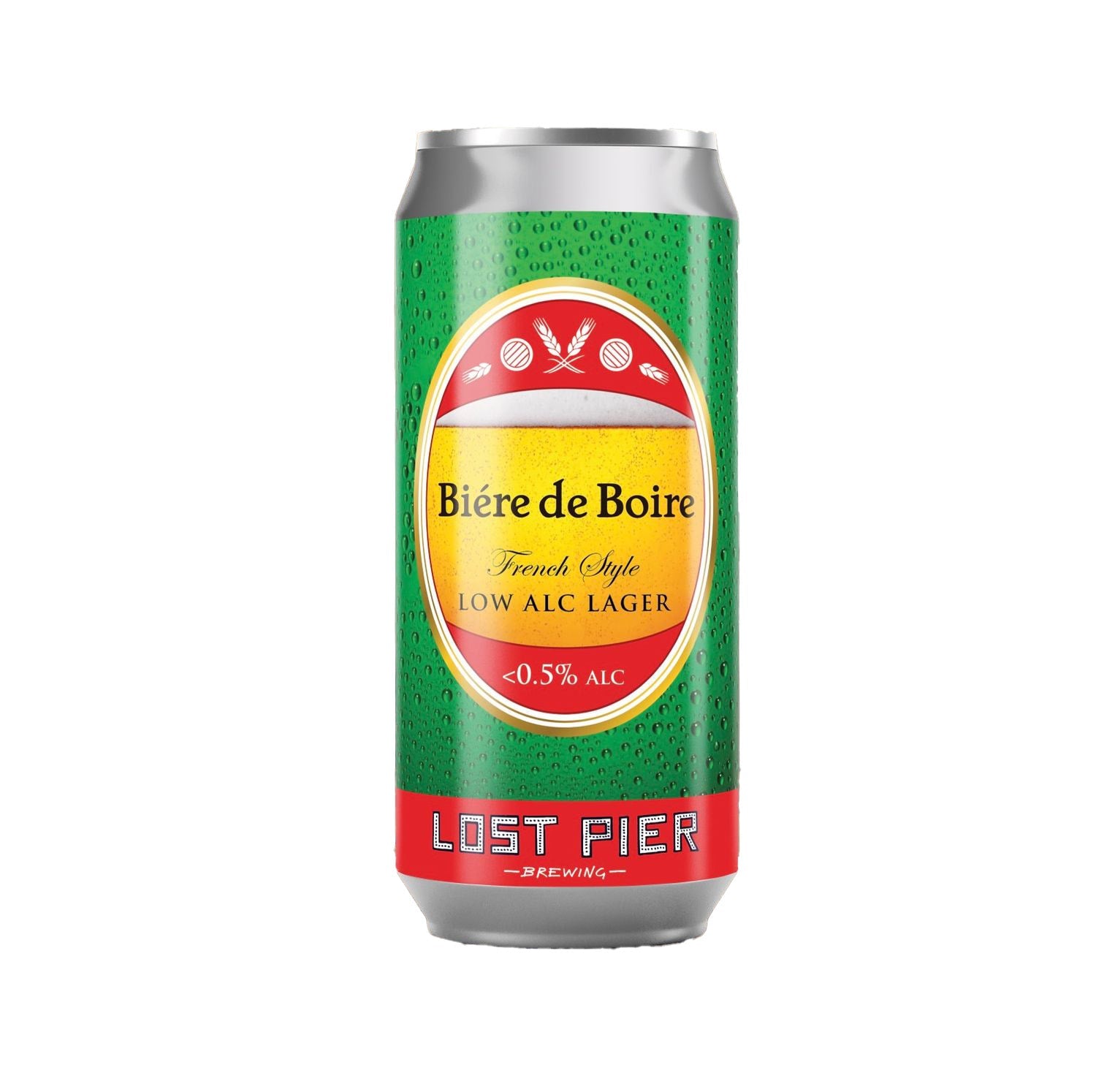 Lost Pier Bière de Boire 0.5% – Alcohol Free Lager