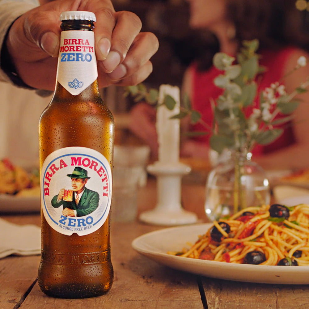 Birra Moretti Zero Bottle