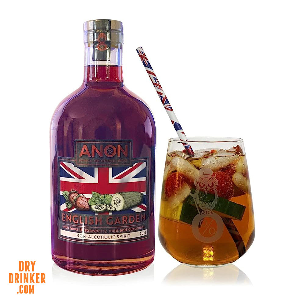 ANON English Garden - Non Alcoholic British summer cocktail alternative