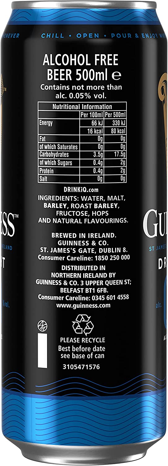 Guinness 0.0 - Alcohol Free Guinness Stout