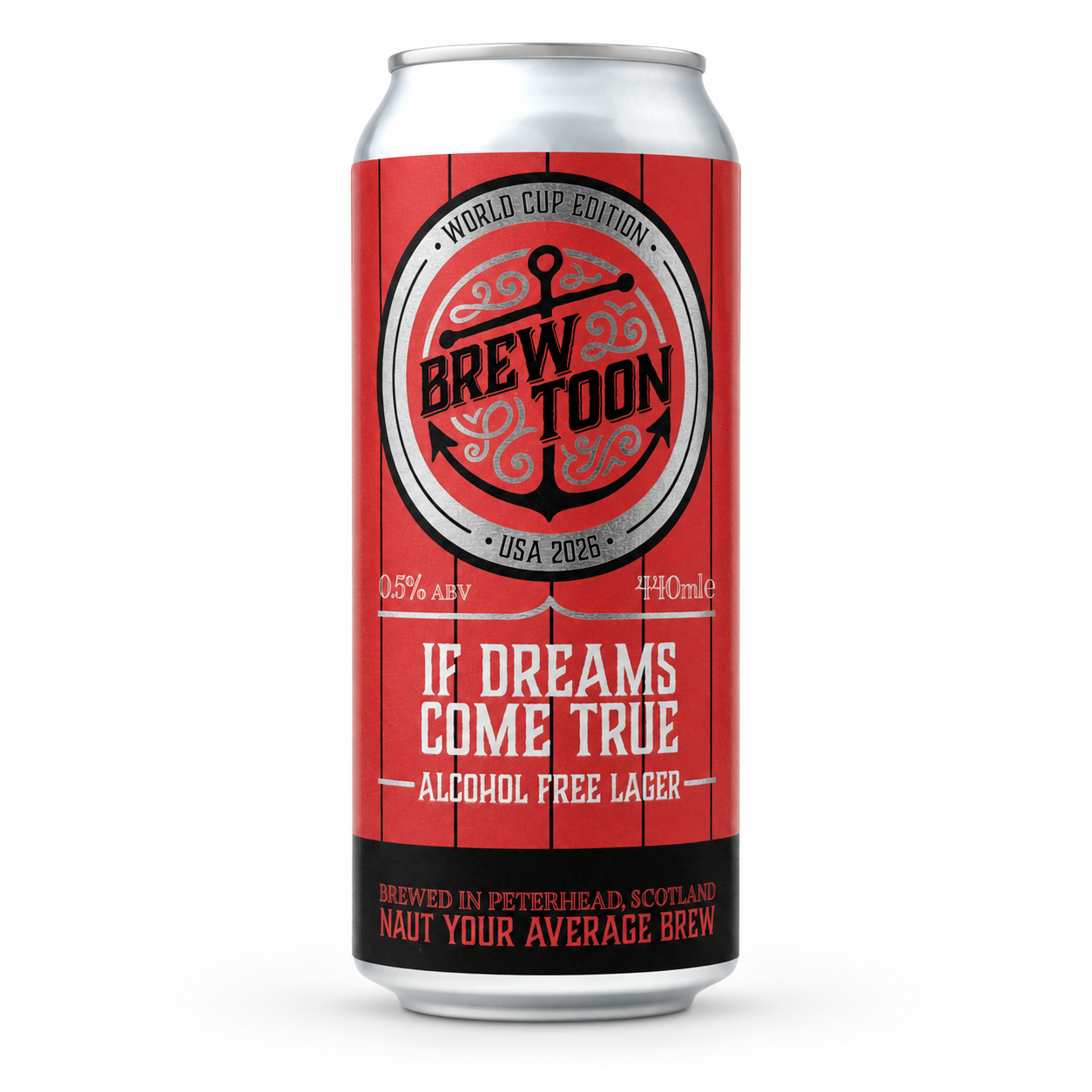 Brew Toon If Dreams Come True - Alcohol Free Lager