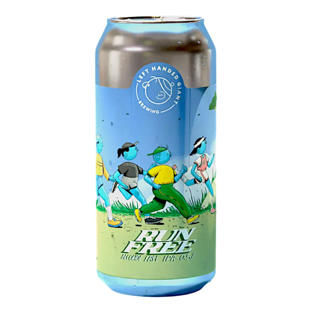 Left Handed Giant Run Free IPA alcohol free ipa