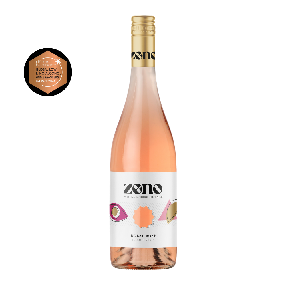 Zeno Bobal Rose - Non Alcoholic Rose Wine