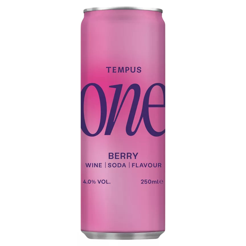 Tempus One Berry Prosecco Spritzer - Lower Alcohol Wine