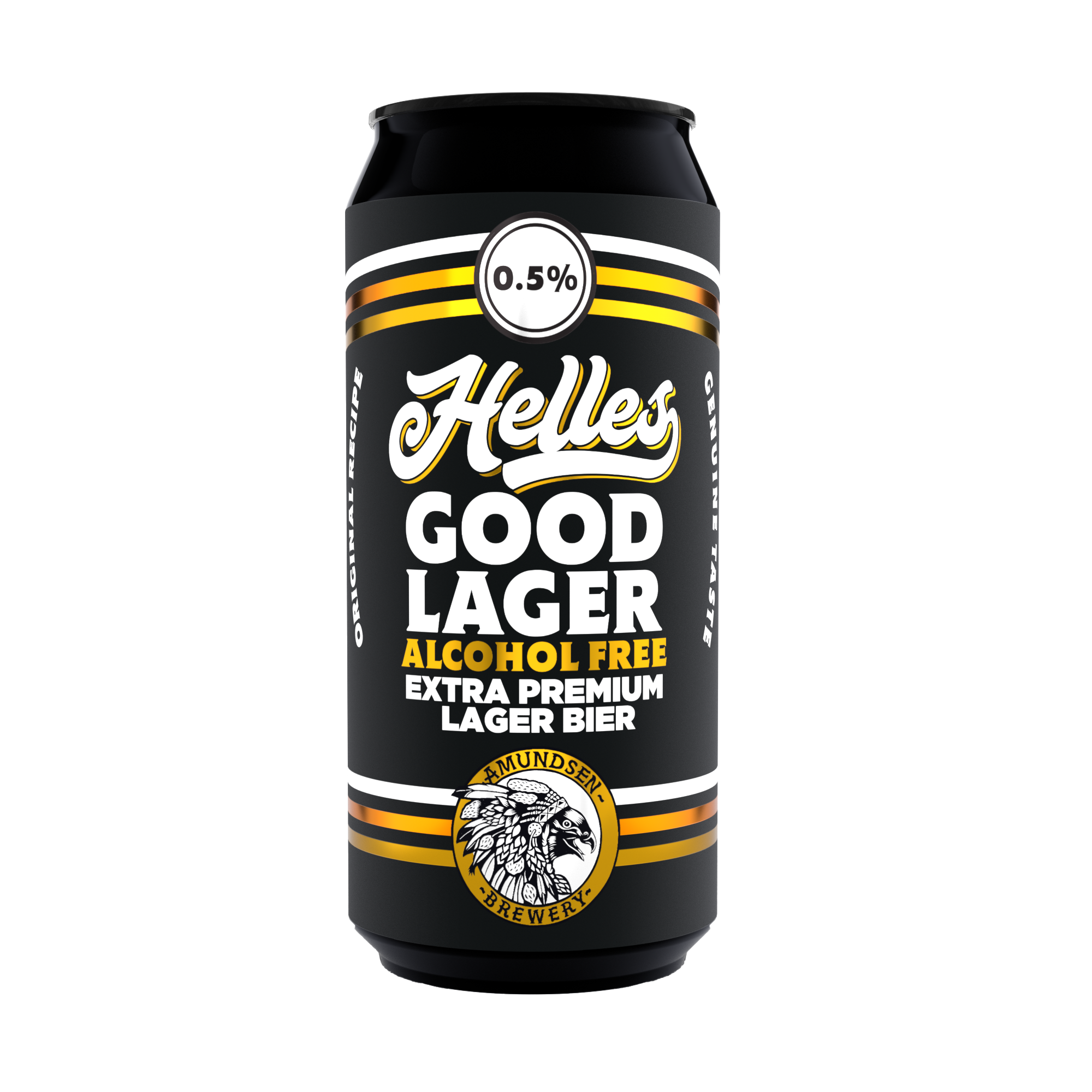 Amundsen Helles Good Lager alcohol free lager