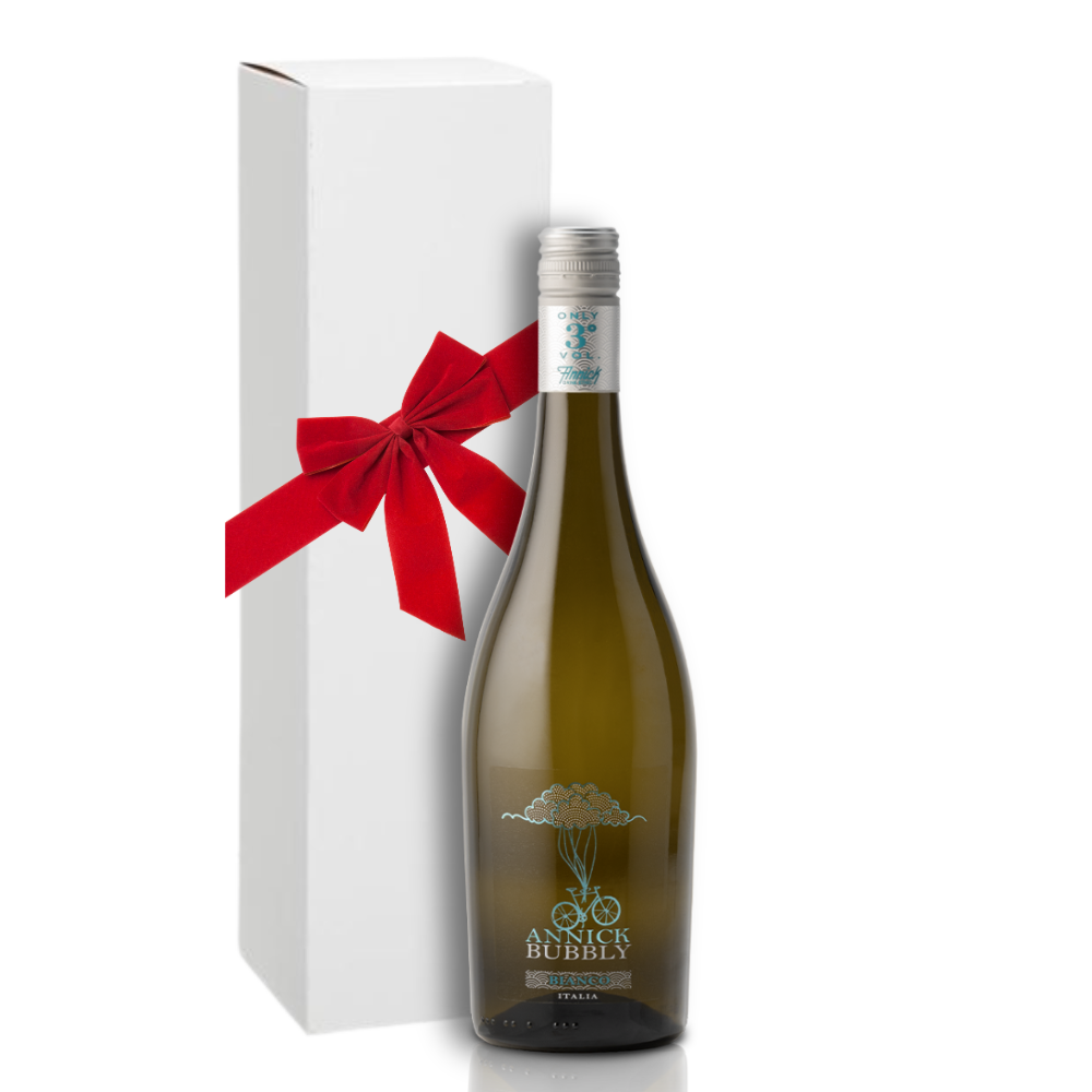 Annick Bubbly Bianco with Premium Wine Gift Box