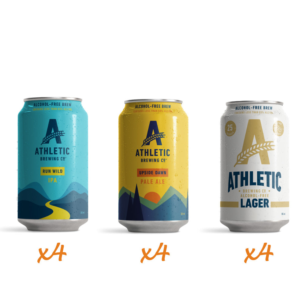 Athletic Brewing - Traditional Low Alcohol Mixed Case