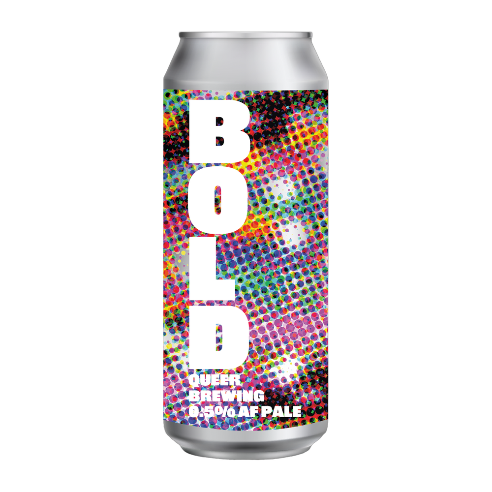 Queer Brewing Bold AF Pale Ale alcohol free pale ale