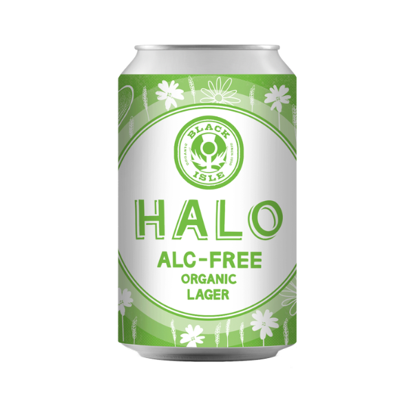 Black Isle Halo Lager – Alcohol Free Lager