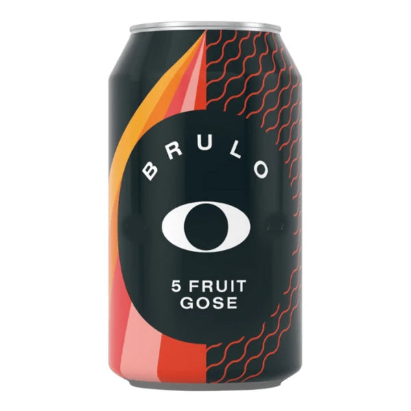 Brulo 5 Fruit Gose alcohol free wheat beer
