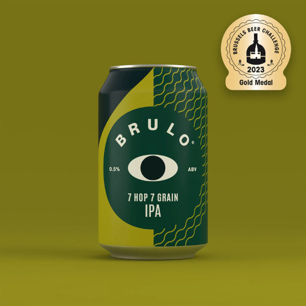 Brulo 7 Hop DDH IPA alcohol free ipa