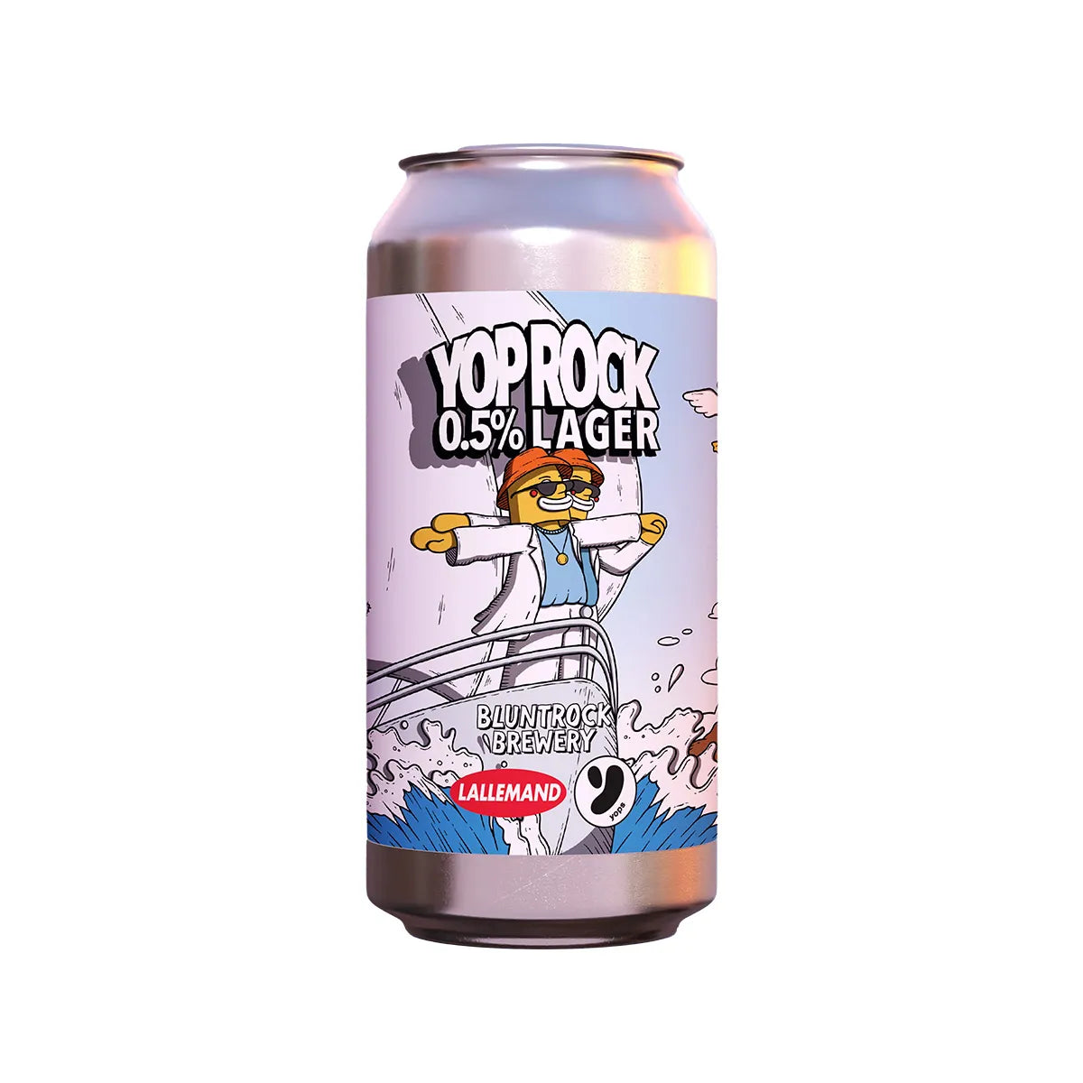 Bluntrock Yop Rock Citrus Lager alcohol free lager