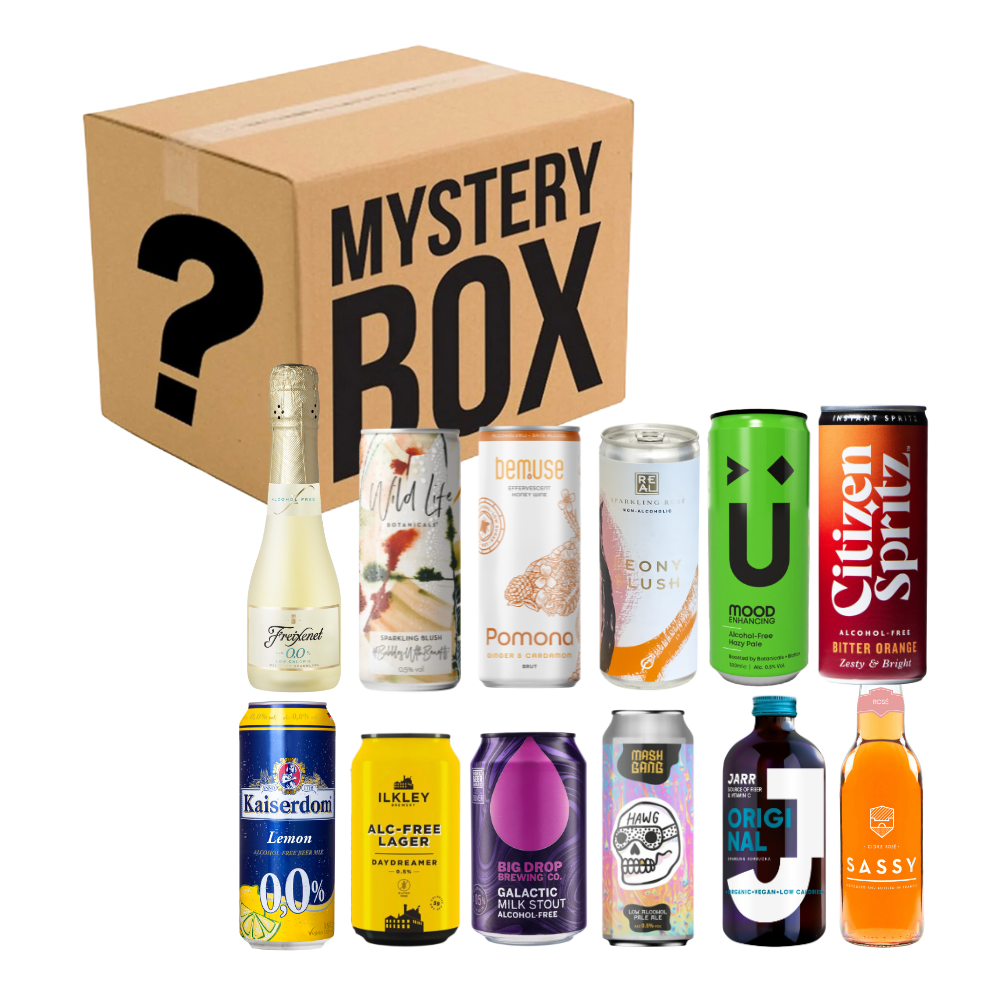 No Alcohol Mystery Box - 12 x Mixed Case - Gift