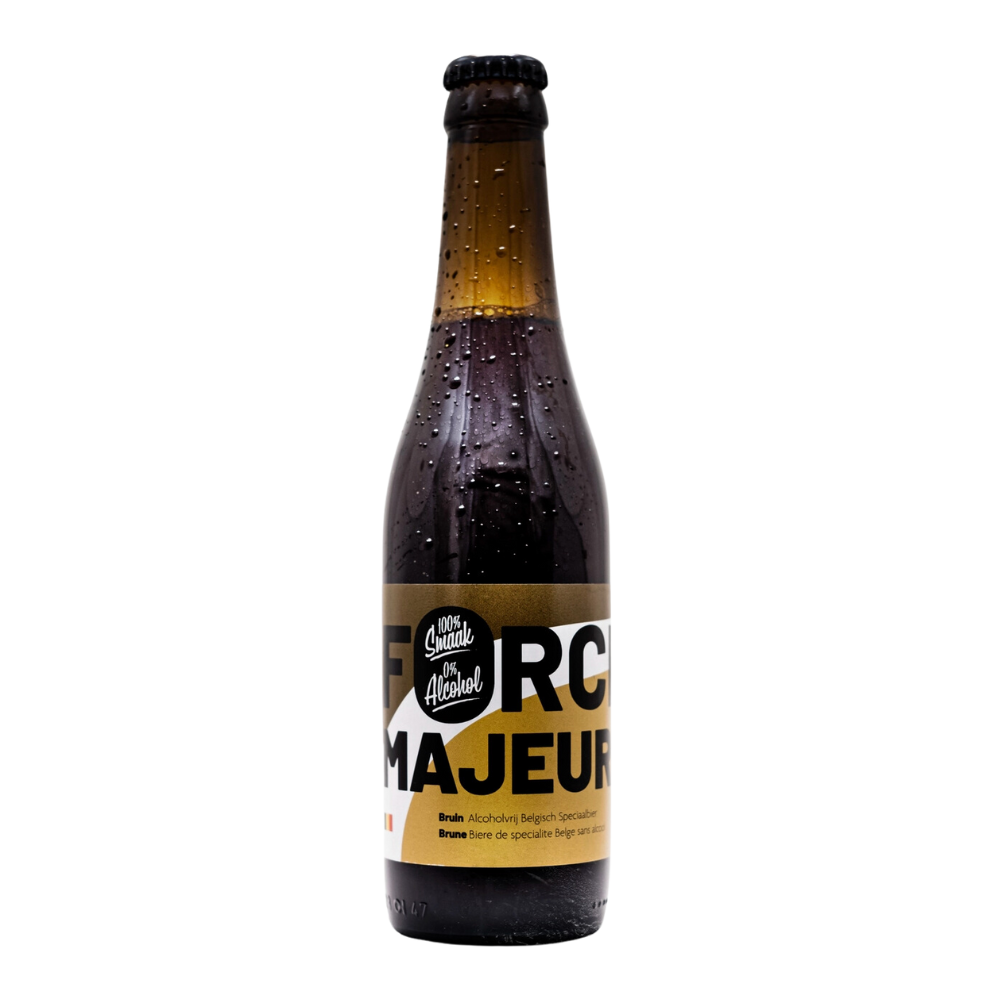 Force Majeure Double Bruin alcohol free stout