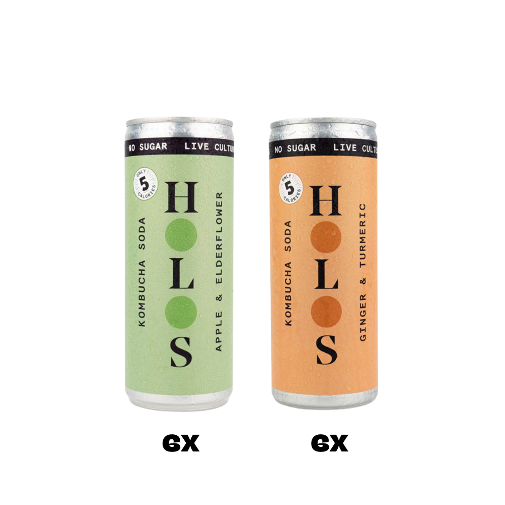 HOLOS Kombucha Mixed case (12 Cans)