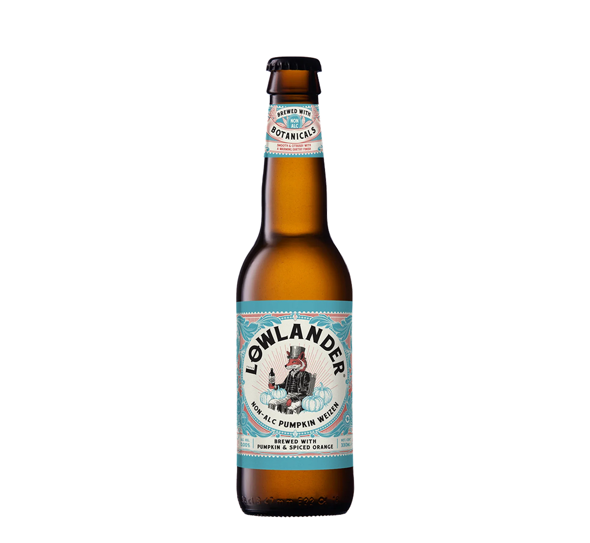 Lowlander Pumpkin Weizen alcohol free wheat beer