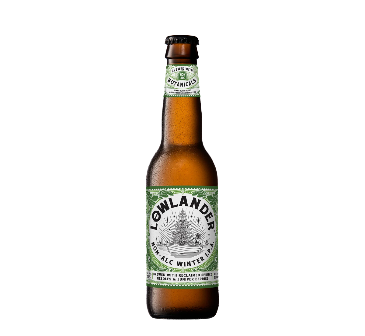Lowlander Winter IPA – Non Alcoholic Winter IPA
