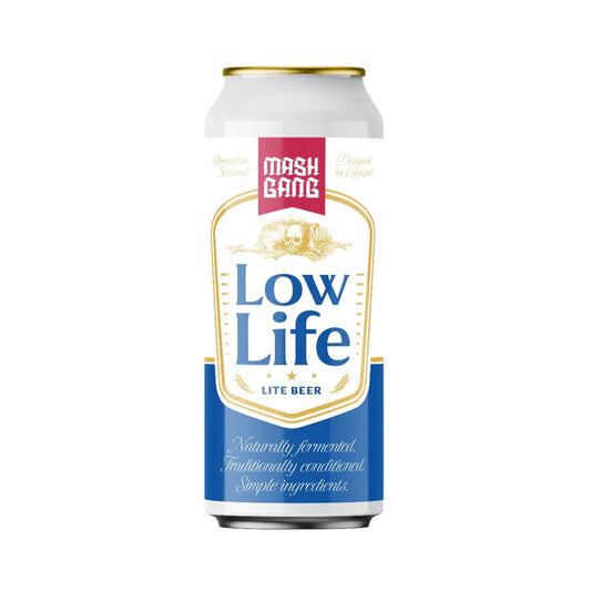 Mash Gang Low Life - America Lite Low Alcohol Lager