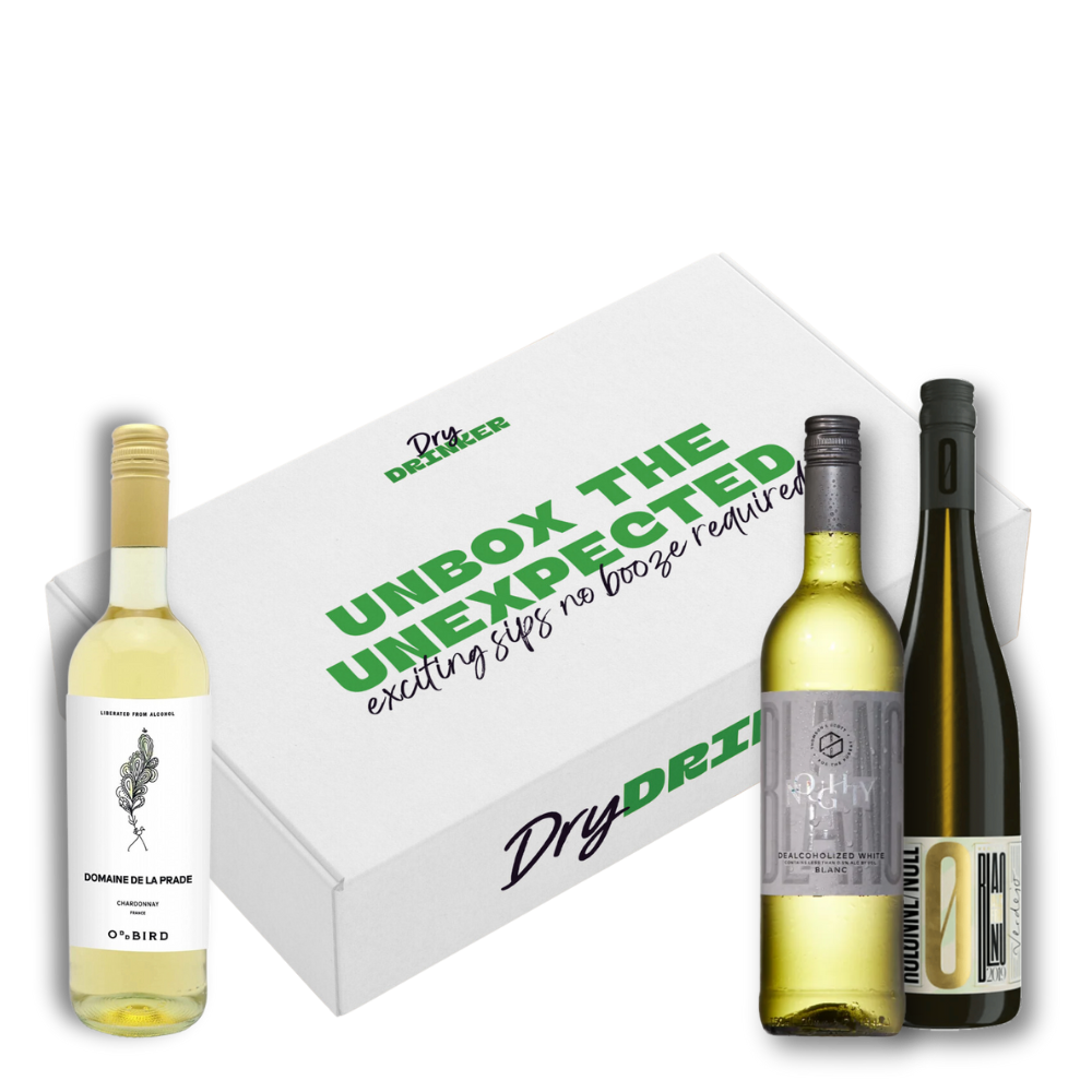 Premium Christmas White Wine Gift Set