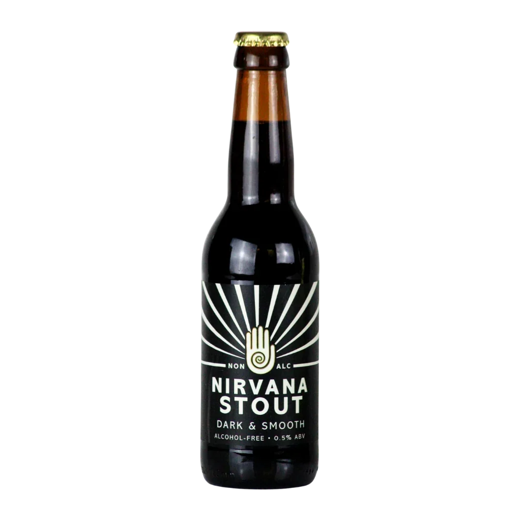 Nirvana Stout Smooth & Dark – Alcohol Free Stout Bottles