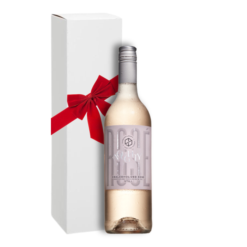 Thomson & Scott Noughty Rosé with Premium Wine Gift Box