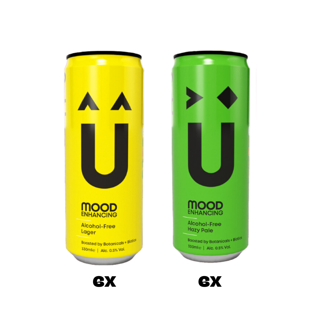 NuWave Low Alcohol Mood Enhancing Mixed Case (12 Cans)