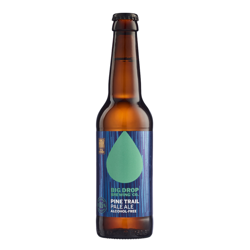 Big Drop Pine Trail - Non Alcoholic Pale Ale Bottle