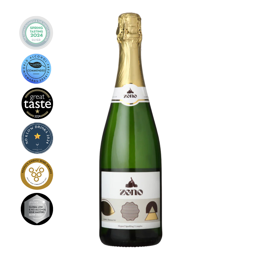 Zeno Alcohol Liberated Sparkling Wine - Low Alcohol Sparkling White NV