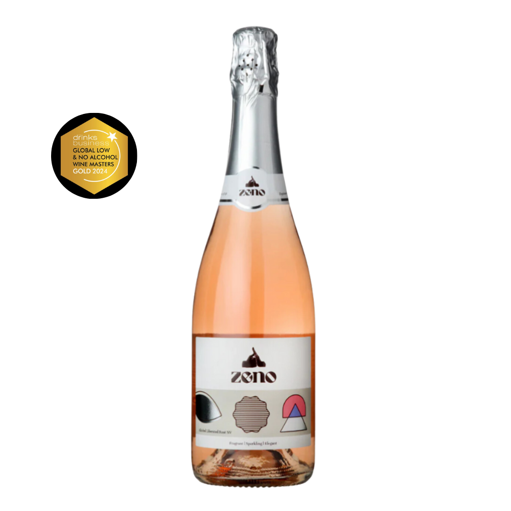 Zeno Alcohol Liberated Low Alcohol Rosé Sparkling Wine