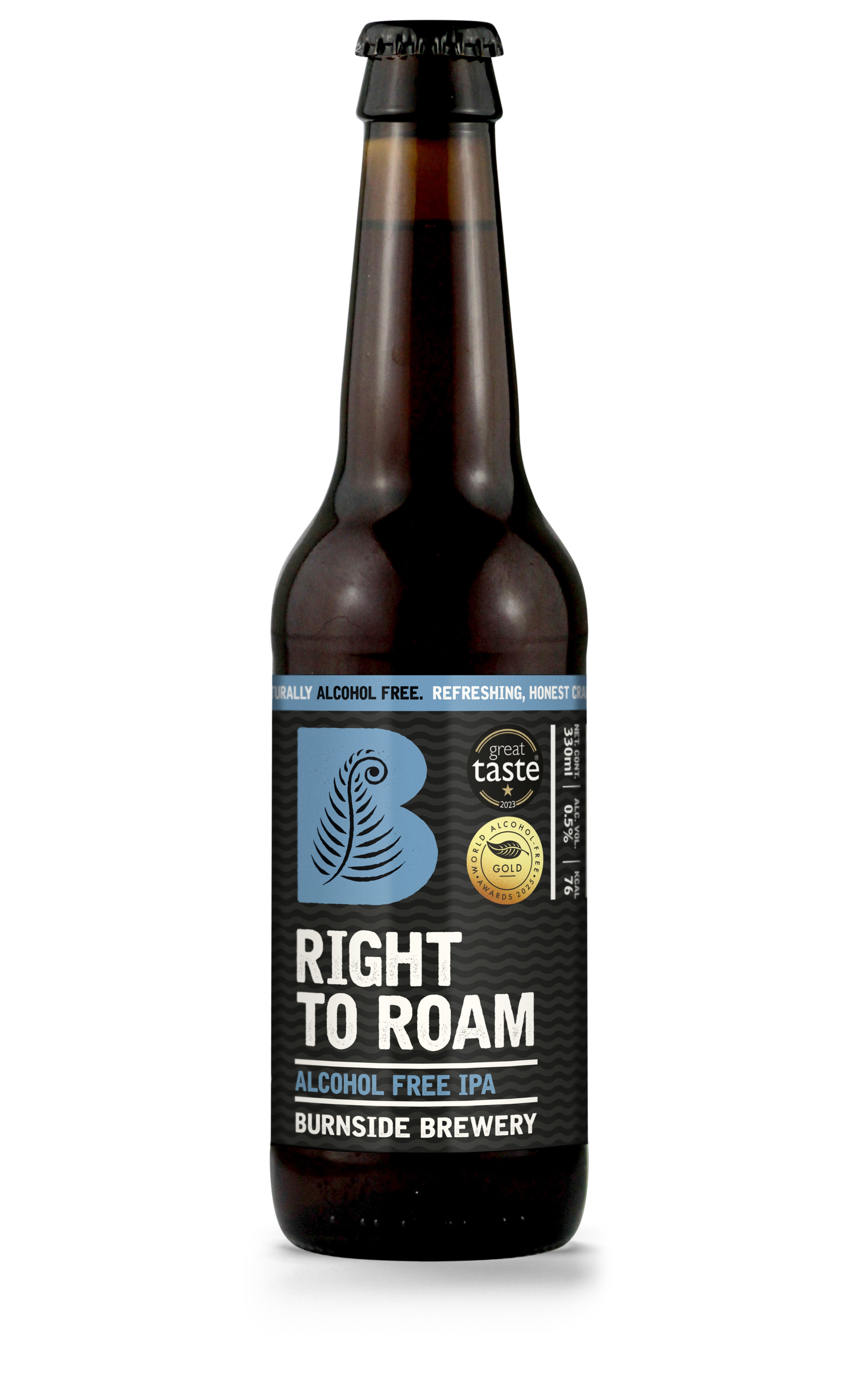 Burnside Right to Roam IPA alcohol free ipa