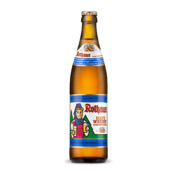 Rothaus Hefe Weizen alcohol free wheat beer