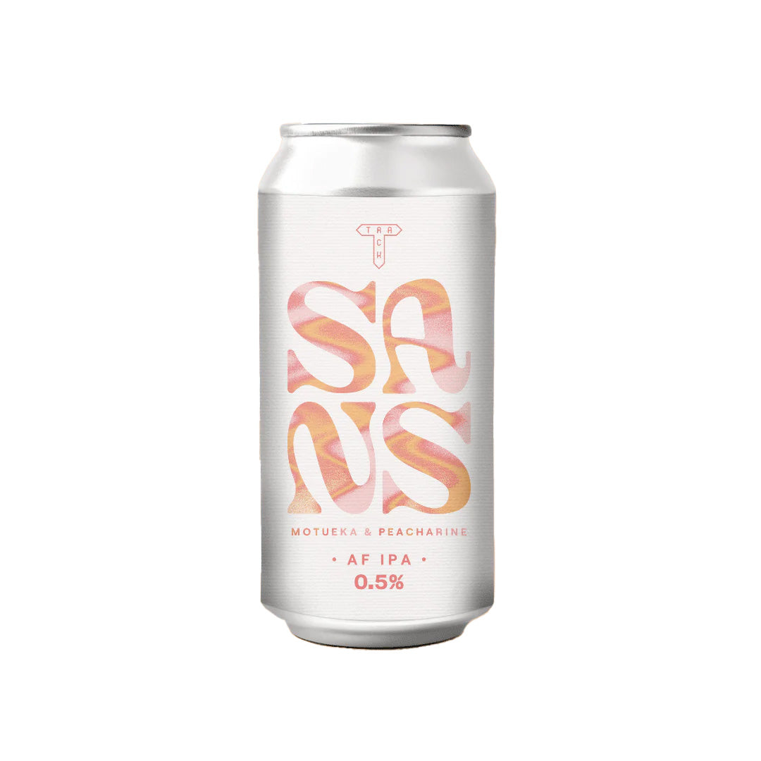 Track SANS Motueka and Peacharine - Alcohol Free IPA