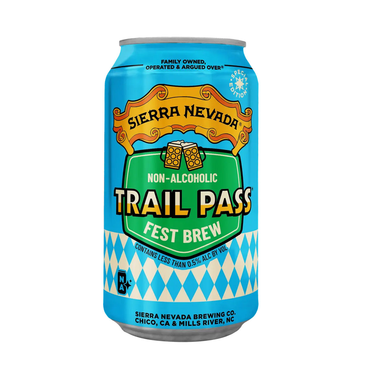 Sierra Nevada Trail Pass Fest Brew alcohol free lager