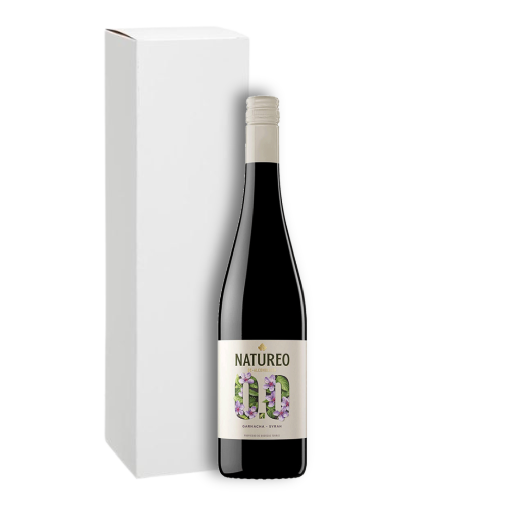 Spanish Dry 2021 Garnacha Syrah Natureo with Premium Wine Gift Box