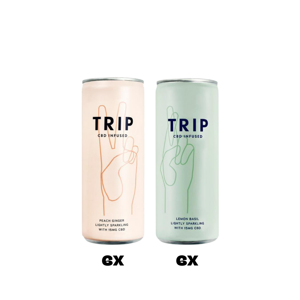 Trip CBD Infused Mixed Case (12 Cans)