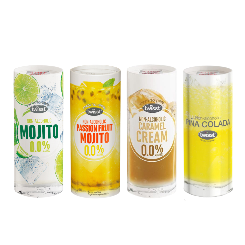 Twisst Alcohol Free Mocktail Mixed Pack (12 cans)