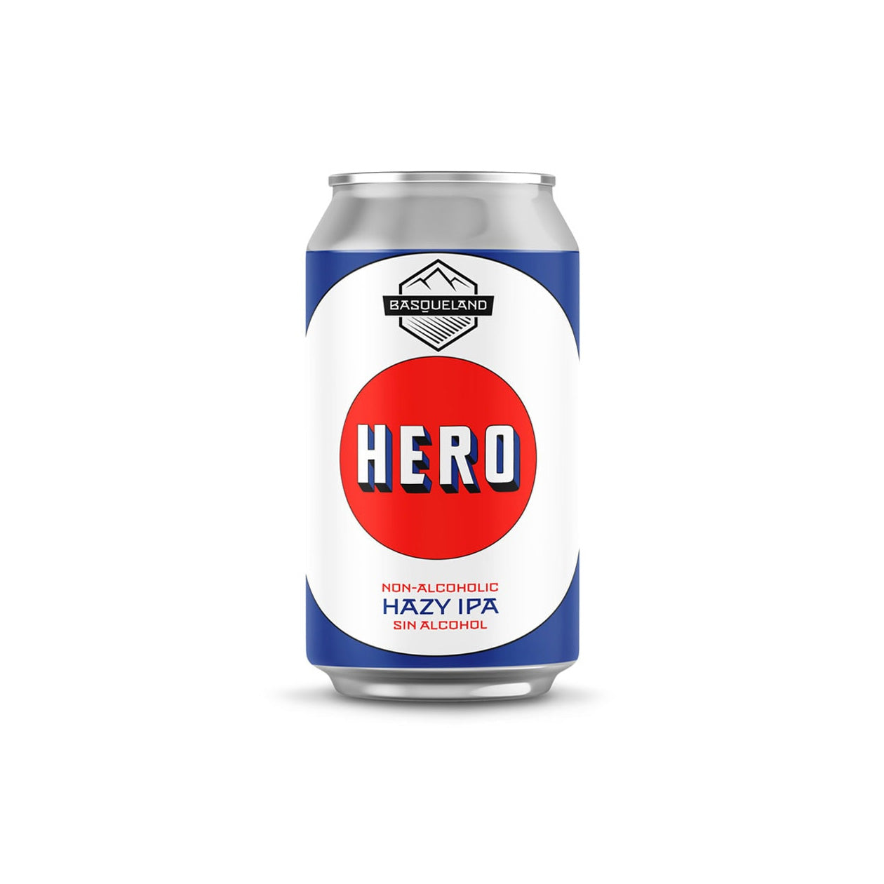 Basqueland Hero Hazy IPA alcohol free hazy ipa
