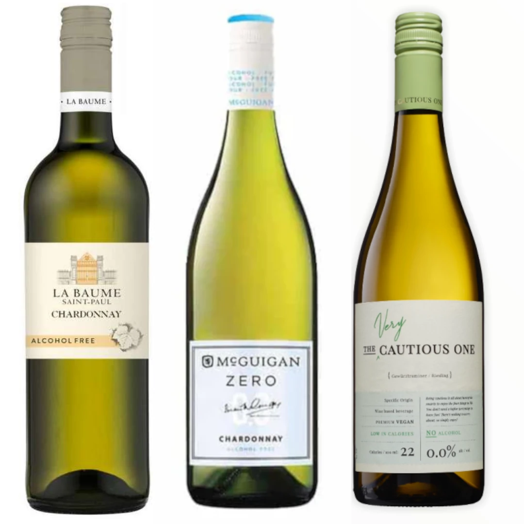 Alcohol Free White Wine Introduction Bundle – Non Alcoholic White Wine Tasting Trio