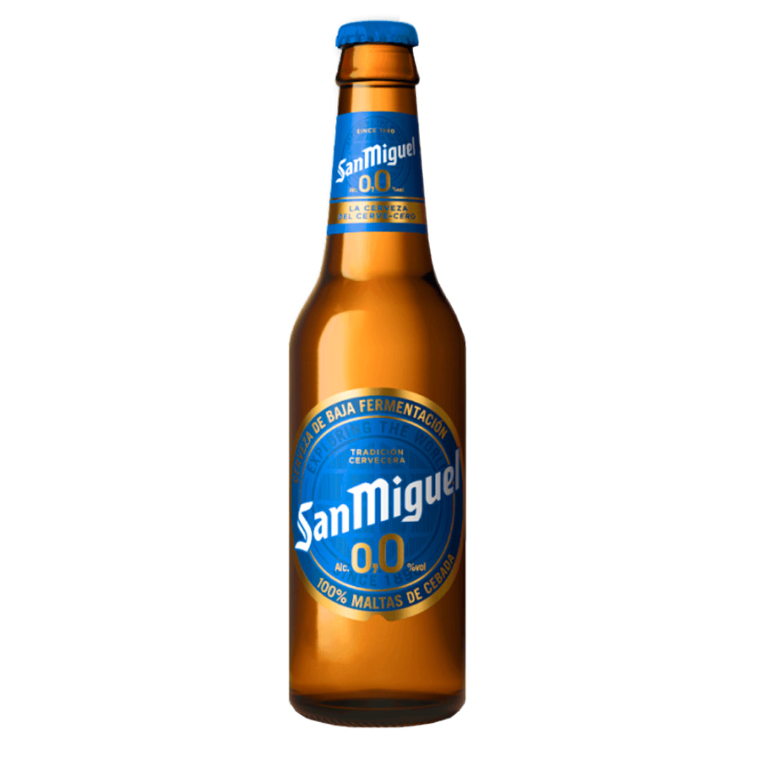 San Miguel 0.0 alcohol free lager